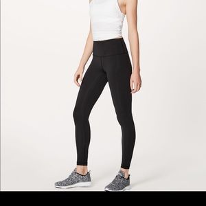 Lululemon Wunder Under High-Rose Tight 28” *Full-On Luxtreme